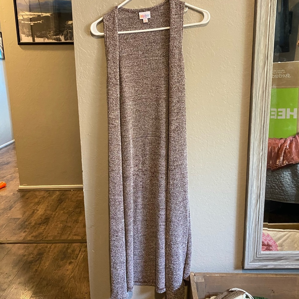 Open front cardigan